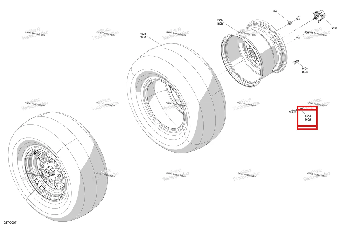 Деталь 705501385 на схеме узла Drive - Rear Wheels