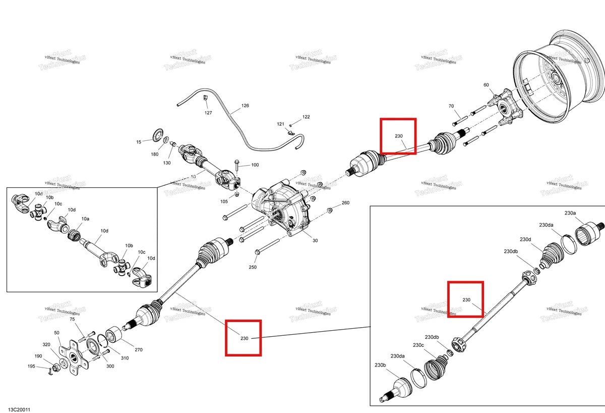 Деталь 705502411 на схеме узла 2020 Can-Am Commander 1000R EFI Rear Drive - Common Parts