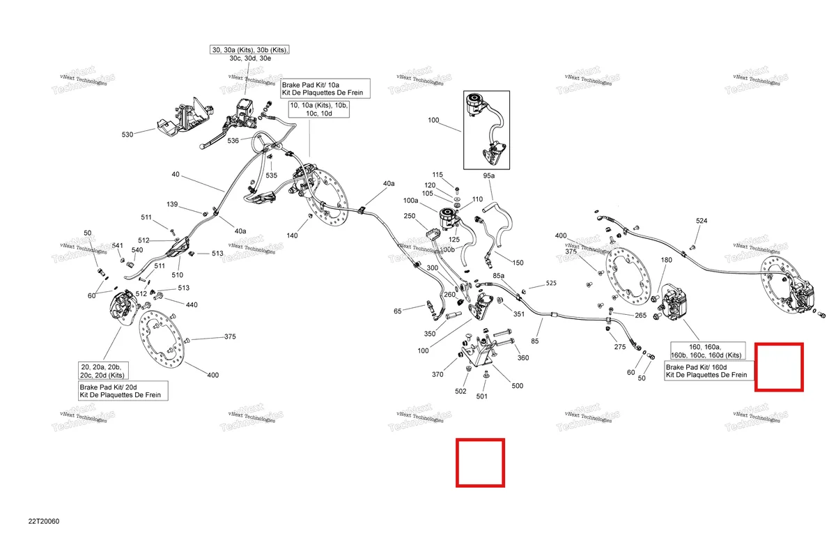 Деталь 705600459 (Зажим) на схеме узла 2020 Can-Am Outlander 650 EFI - STD DPS XT HUNTING Brakes