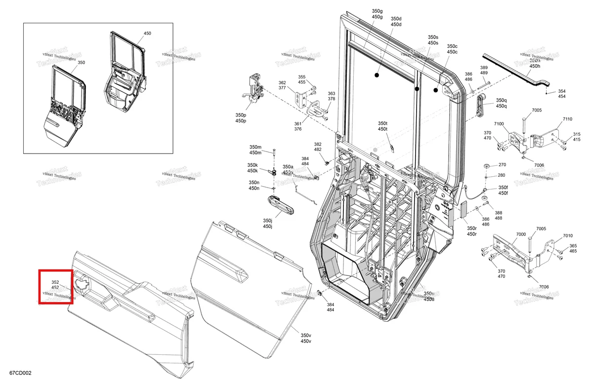 Деталь 705801351 на схеме узла 2024 Can-Am Defender MAX HD10 - LTD CAB - 6MRG - Macchiato Satin - 67