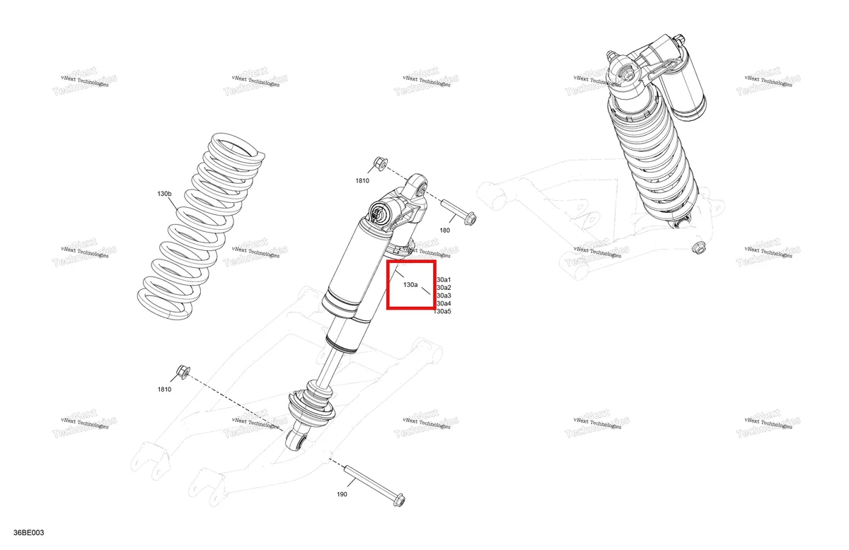 Деталь 706003181 на схеме узла 2025 Can-Am Maverick Sport - 1000R EFI - XRC - 7BSA - Hybrid White Pearl - 64