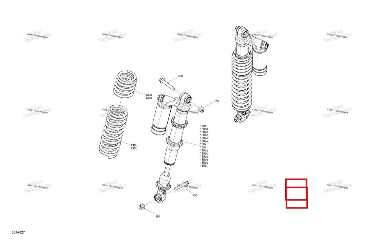 Деталь 706003236 на схеме узла 2021 Can-Am Outlander 1000R EFI - XXC - CE Suspension - Rear Shocks
