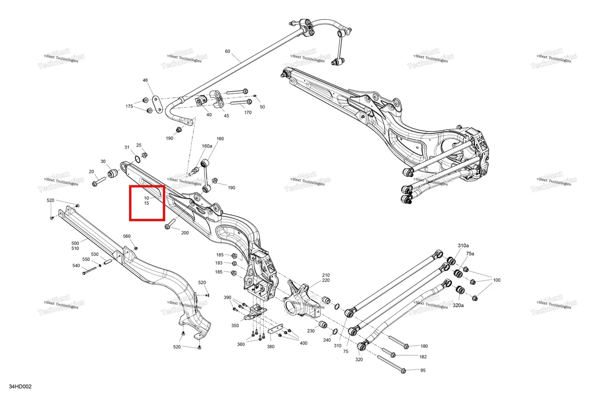 Деталь 706005467 на схеме узла 2024 Can-Am Maverick Turbo RR - XRC - 7KRB - Hybrid White Pearl - 64