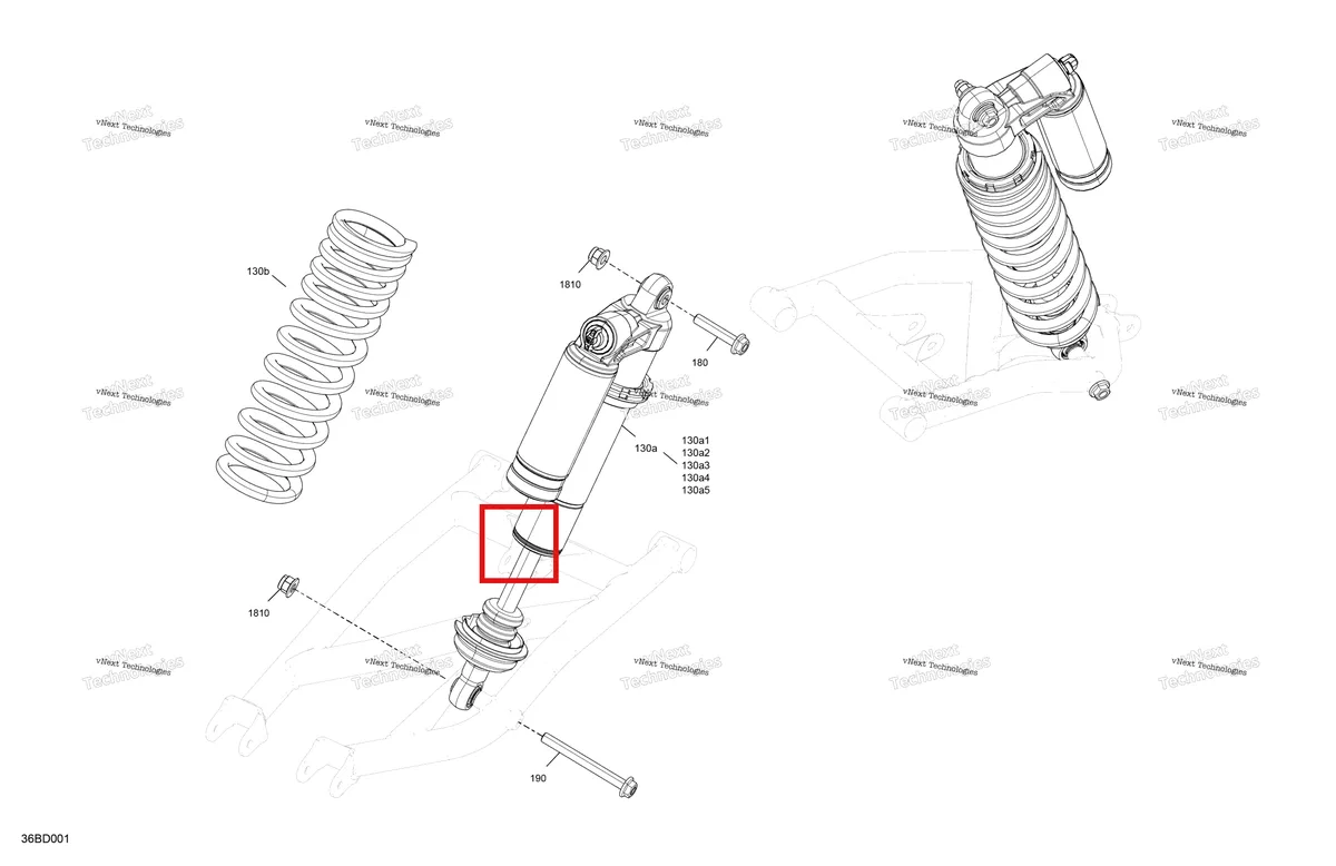 Деталь 706005551 на схеме узла 2024 Can-Am Commander 1000R EFI - XTP - 6YRA - Macchiato Satin - 64