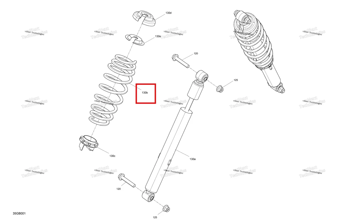 Деталь 706202675 на схеме узла Suspension - Front Shocks