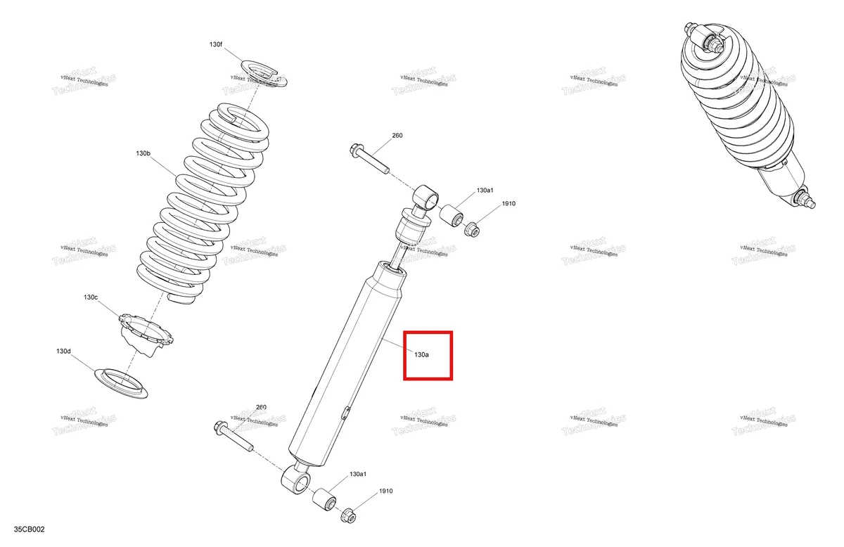 Деталь 706203374 на схеме узла Suspension - Front Shocks
