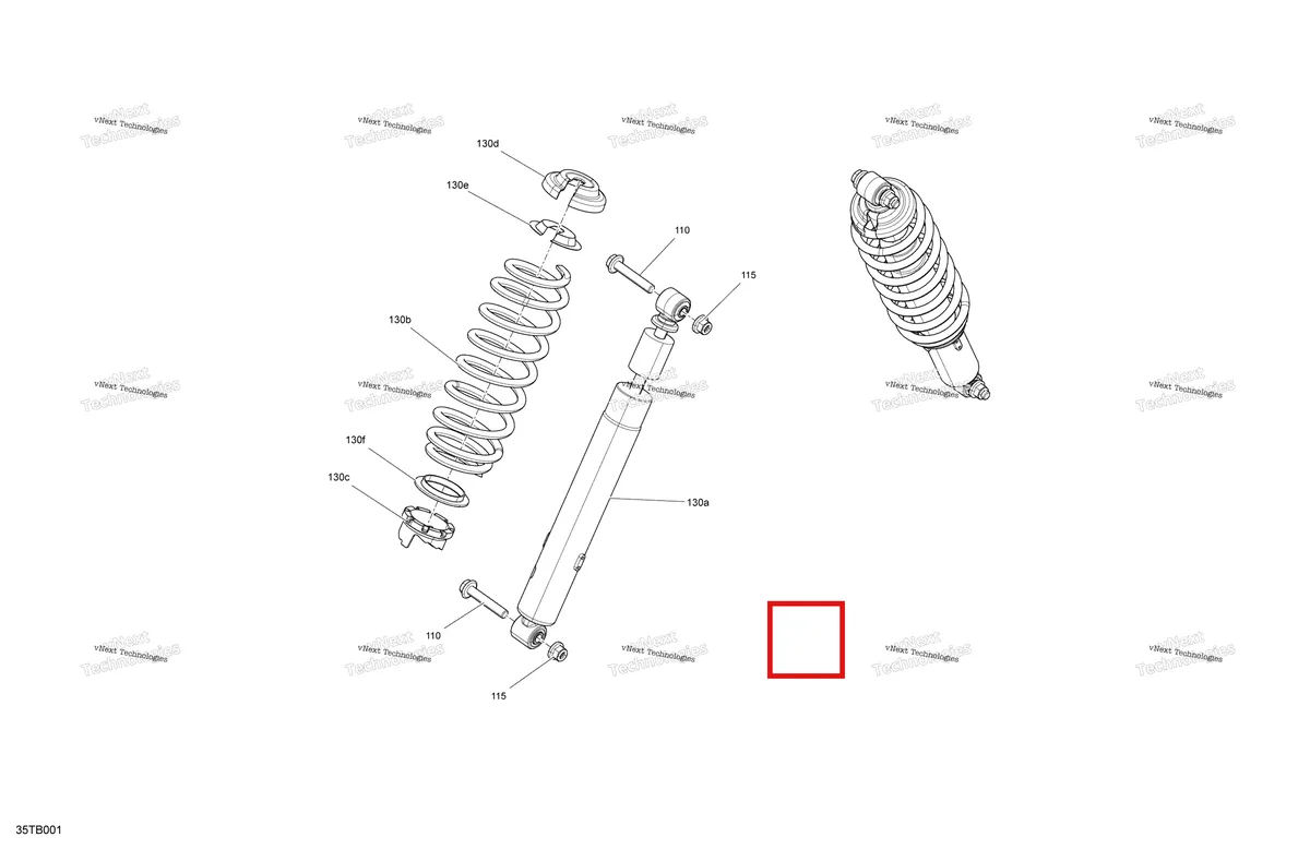 Деталь 706203411 на схеме узла 2022 Can-Am Outlander MAX 1000R EFI - DPS - CE Suspension - Front Shocks
