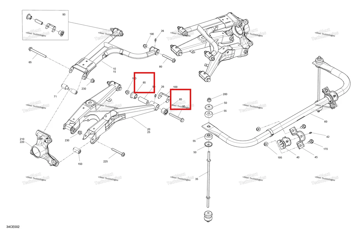 Деталь 706204409 на схеме узла 2025 Can-Am Defender Max - HD9 - DPS - 8RSA - Compass Green - 62