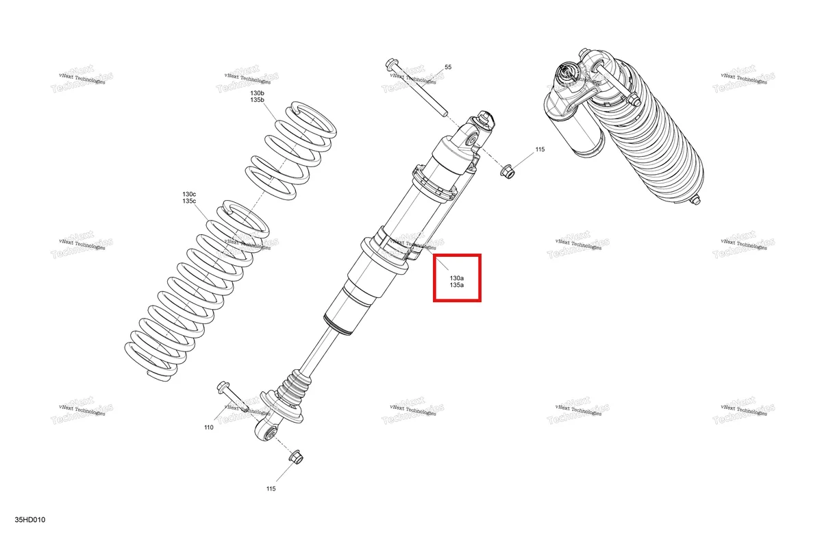 Деталь 706204827 на схеме узла 2024 Can-Am Maverick Turbo RR - DS - 7XRF - Catalyst Gray - 64