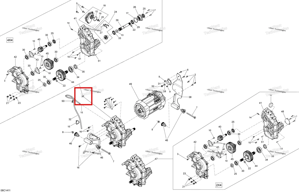 Деталь 707001106 на схеме узла Engine