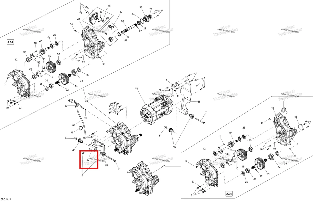 Деталь 707001107 на схеме узла Engine