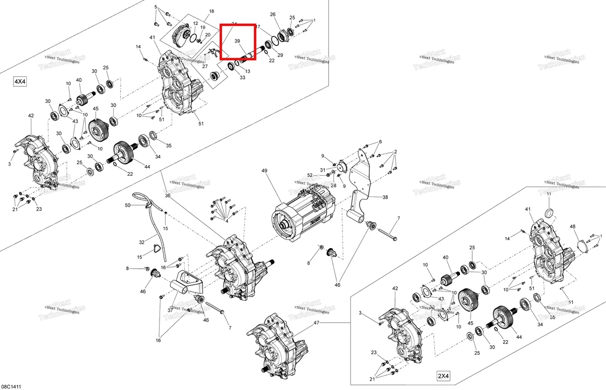 Деталь 707001111 на схеме узла Engine