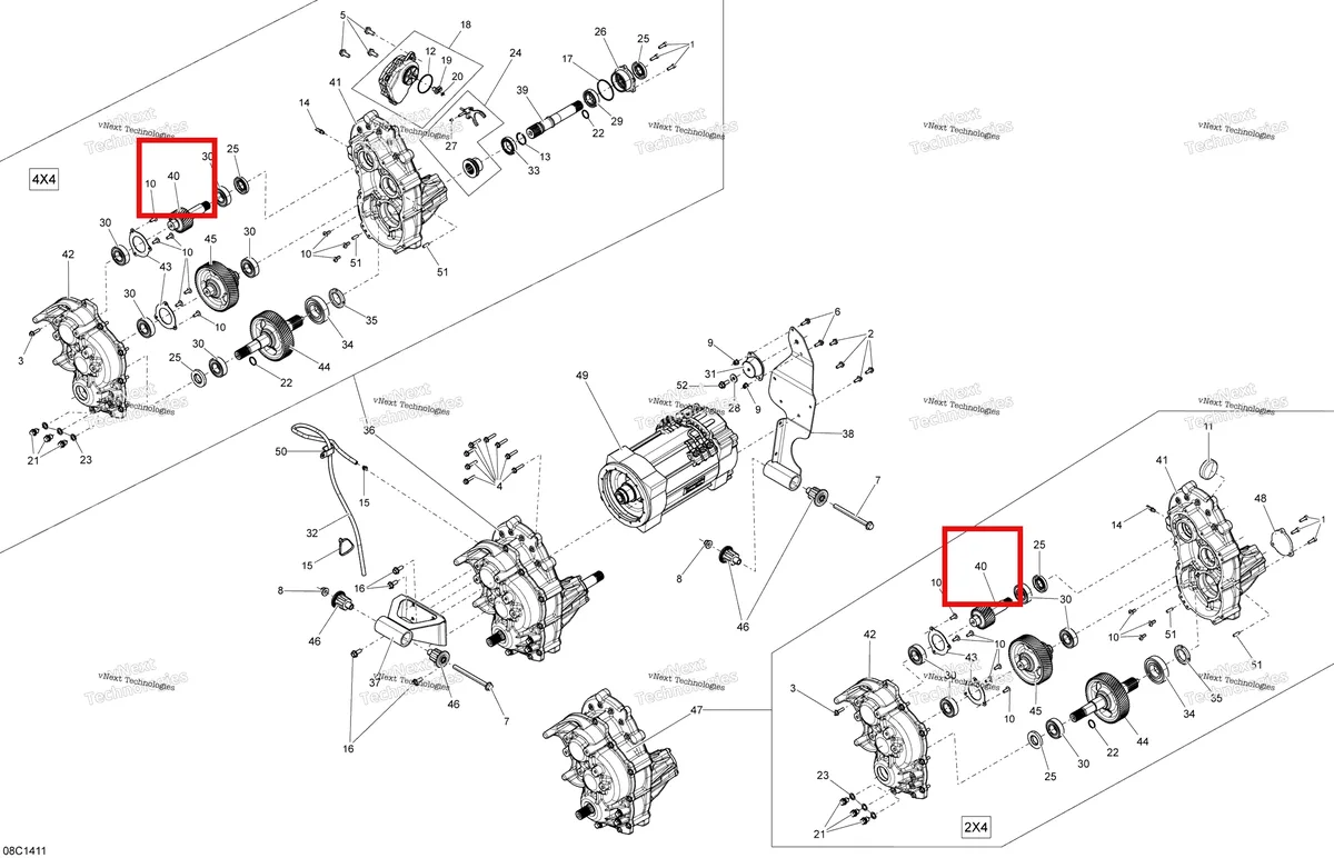Деталь 707001113 на схеме узла Engine