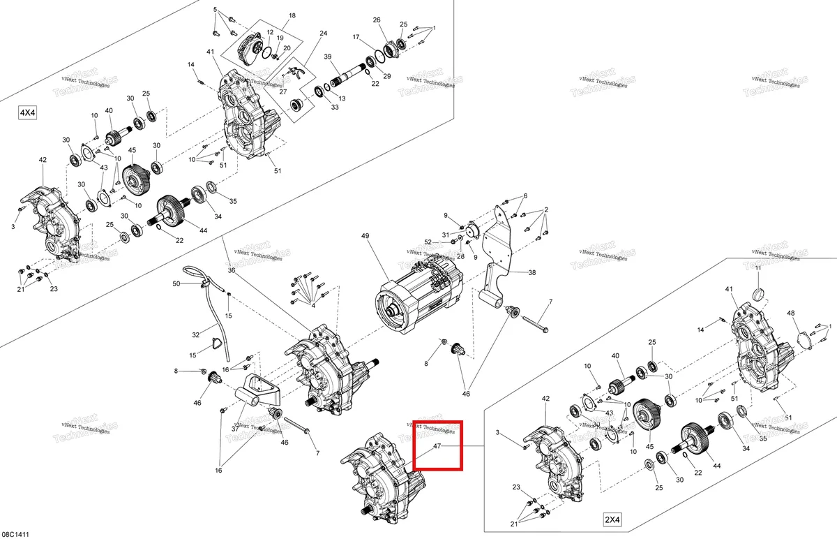 Деталь 707001257 на схеме узла Engine
