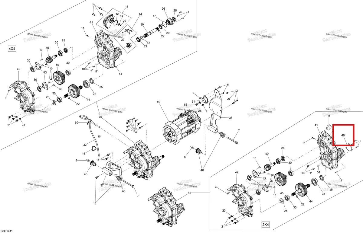 Деталь 707001259 на схеме узла Engine