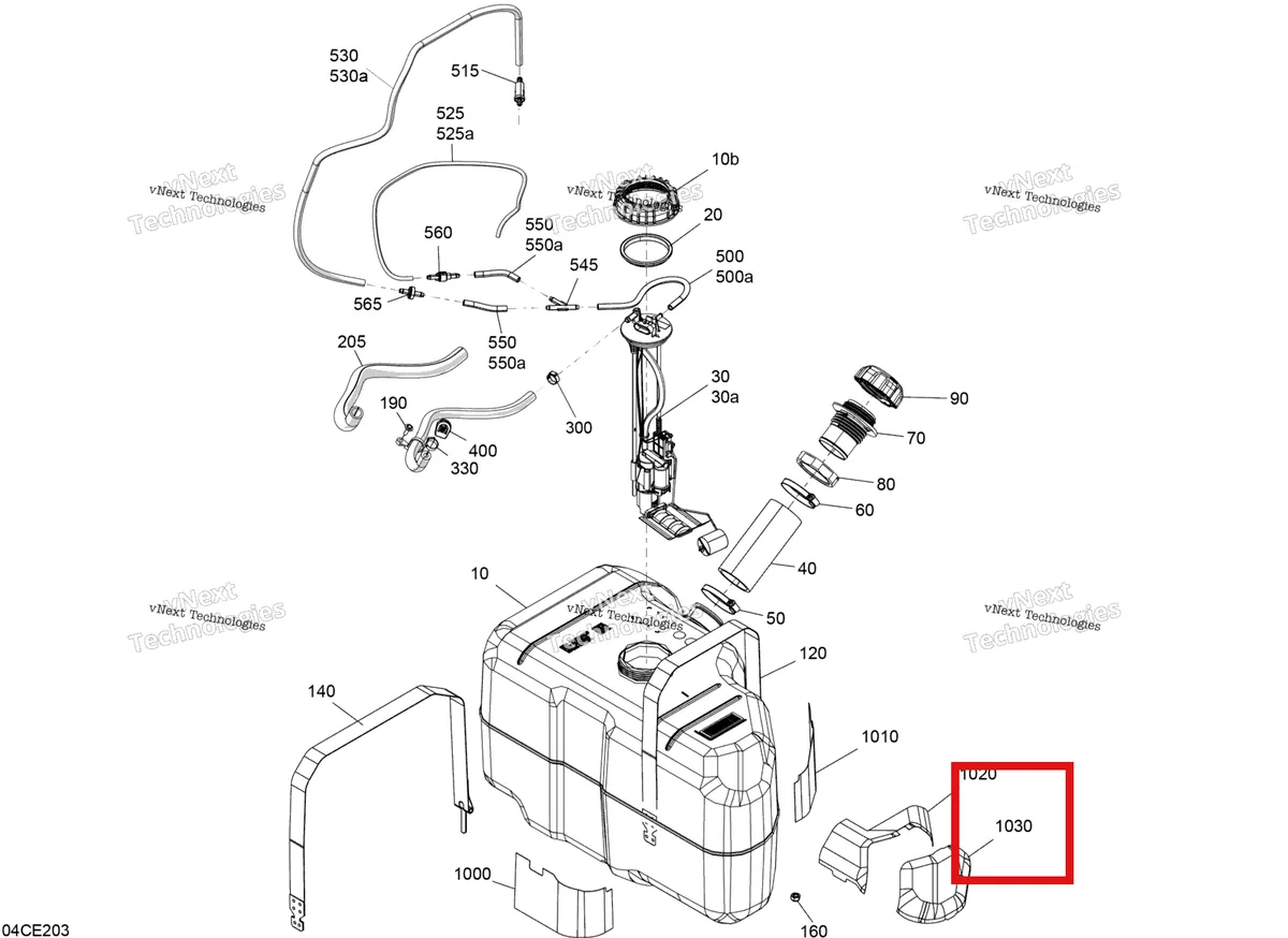 Деталь 707002719 на схеме узла 2025 Can-Am Defender Max - HD7 - BASE - 8ZSB - Compass Green - 62