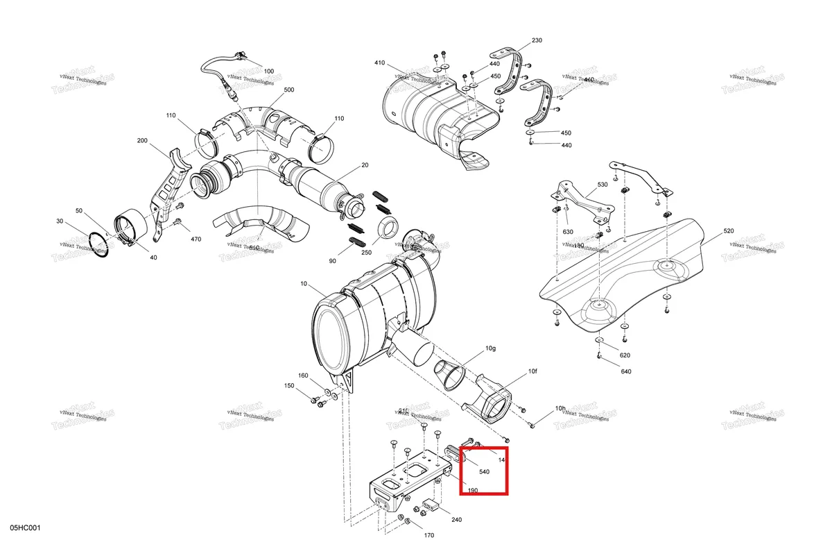 Деталь 707601845 на схеме узла 2023 Can-Am Maverick Turbo - DS Engine - Exhaust