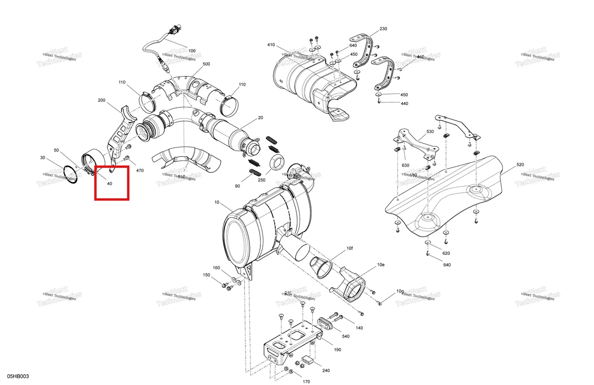 Деталь 707602570 на схеме узла 2022 Can-Am Maverick Turbo RR - DS - CE Engine - Exhaust