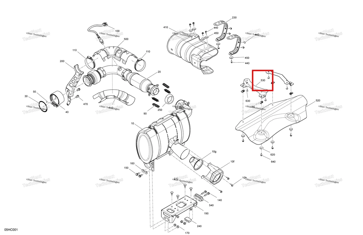 Деталь 707602773 на схеме узла 2023 Can-Am Maverick Turbo - DS Engine - Exhaust