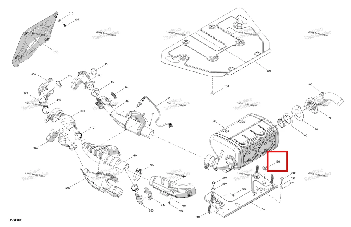 Деталь 707602802 (Vibration демпфер Can-Am Commander 1000R EFI DPS (2022) (707602802)) на схеме узла 2026 Can-Am Commander MAX - 1000R EFI - XT - 6KTB - Timeless Black Metallic - 64