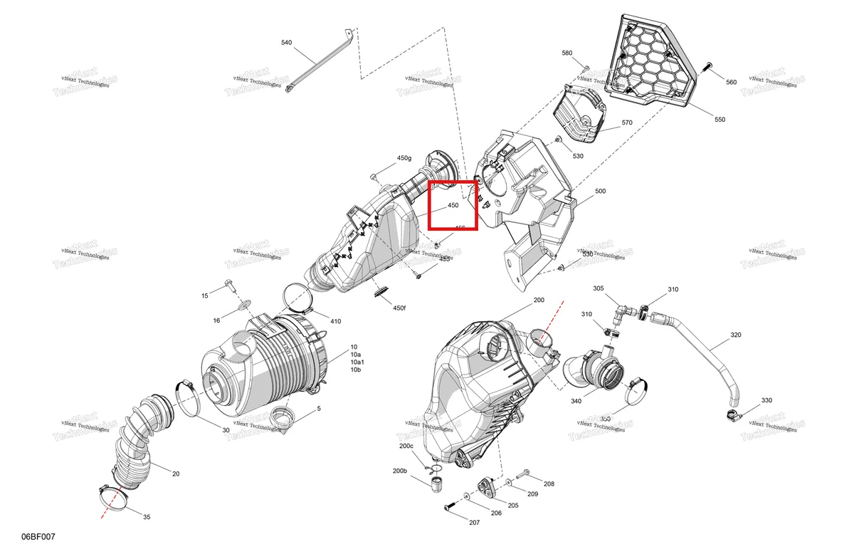Деталь 707800926 на схеме узла 2026 Can-Am Commander MAX - 700 EFI - DPS - 6HTF - Compass Green - 60