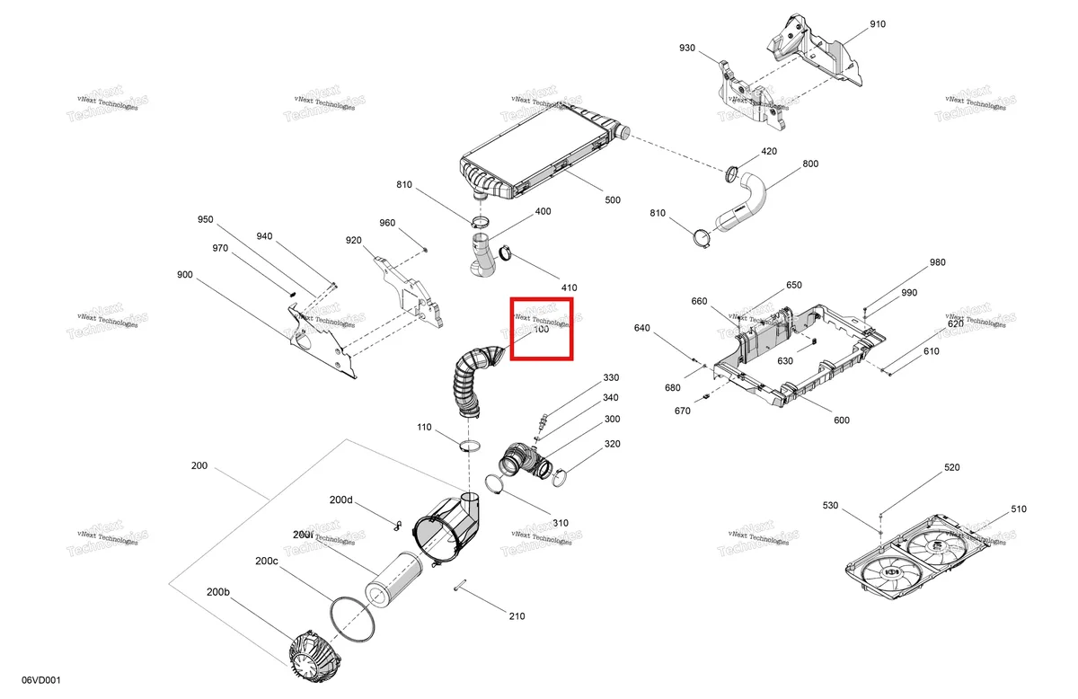 Деталь 707801010 на схеме узла 2024 Can-Am Maverick R 996NT - XRS - 7ARA - Neo Yellow - 77