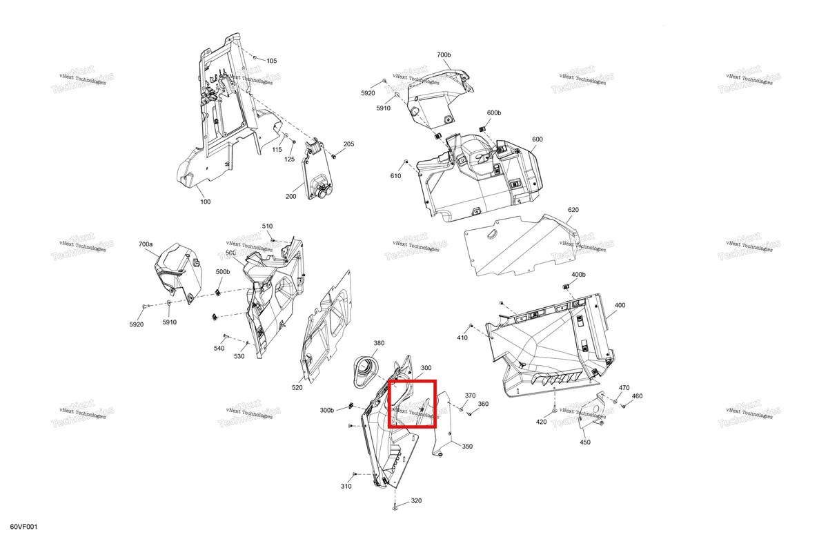 Деталь 707900906 на схеме узла 2026 Can-Am Maverick R - 996NT - X - 8GTA - Legion Red - 77