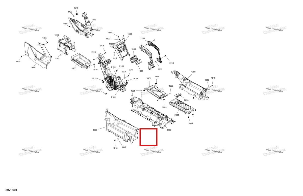 Деталь 707900984 на схеме узла 2026 Can-Am Maverick R - 996NT - X - 8GTA - Legion Red - 77