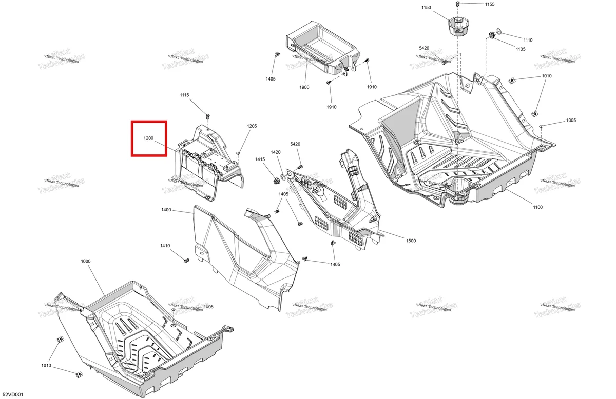 Деталь 707900987 на схеме узла 2024 Can-Am Maverick R 996NT - XRS - 7ARA - Neo Yellow - 77