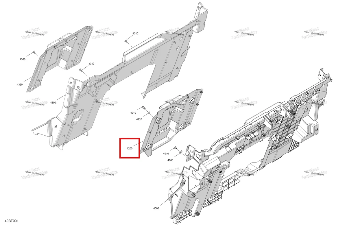 Деталь 707900999 (Maintenance крышка Can-Am Commander 1000R EFI DPS (2022) (707900999)) на схеме узла 2026 Can-Am Commander MAX - 1000R EFI - XTP - 6CTB - Mineral Gray Satin - 64