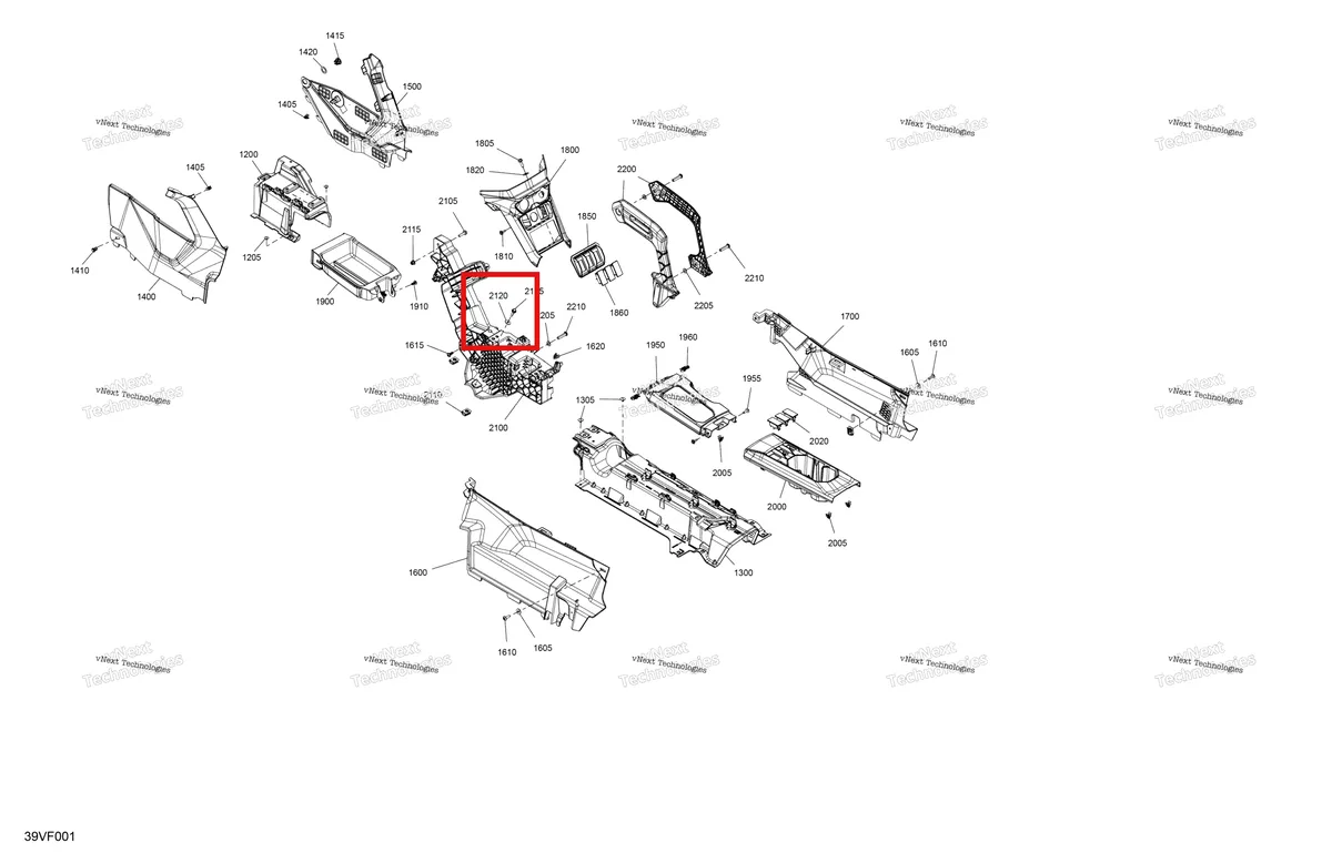 Деталь 707901234 на схеме узла 2026 Can-Am Maverick R - 996NT - X - 8GTA - Legion Red - 77
