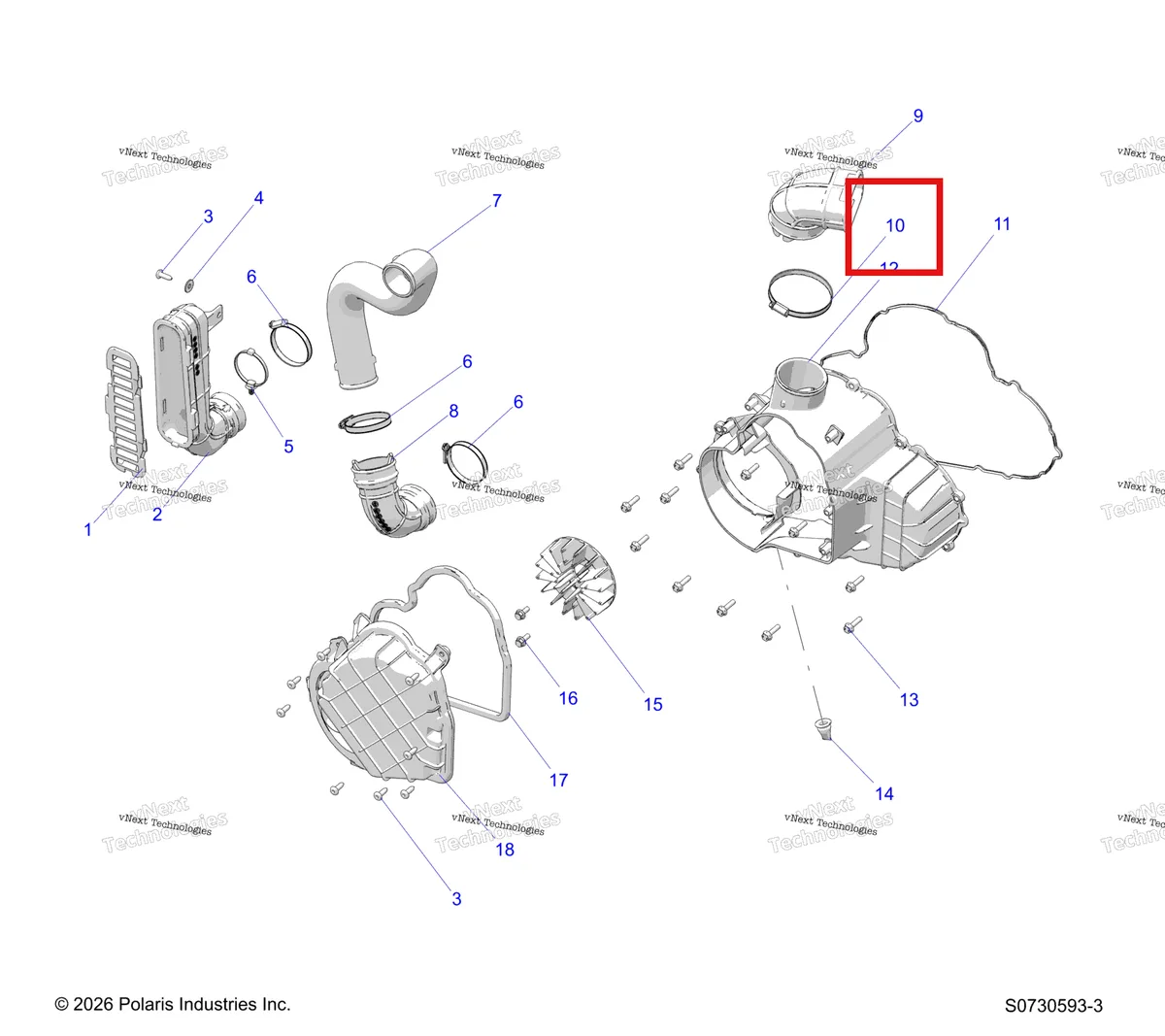 Деталь 7081279 на схеме узла Engine, Alternator Cover Hvac