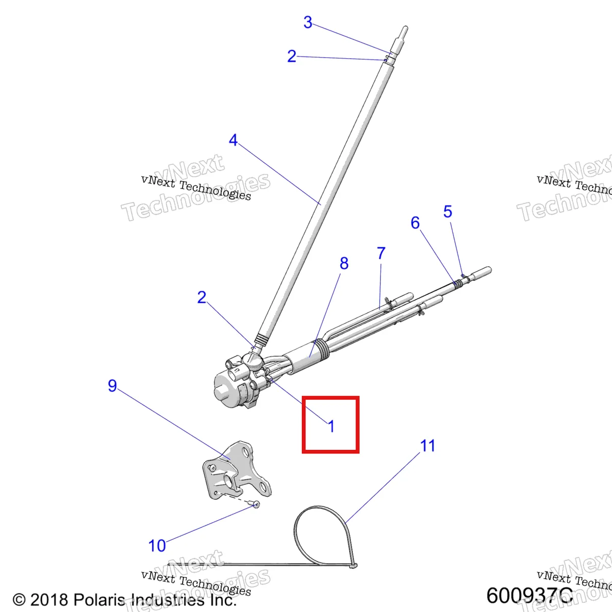 Деталь 7082375 на схеме узла Engine, Oil Pump Asm