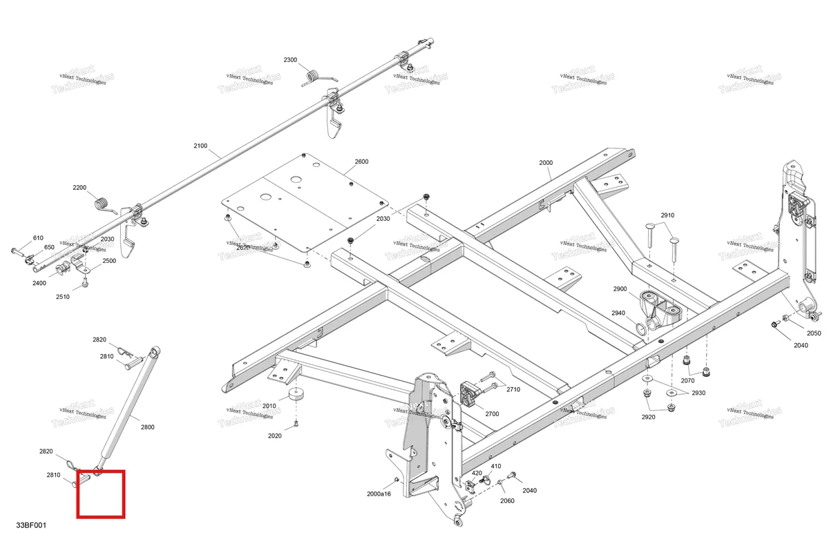 Деталь 708304074 (Mounting хомут Can-Am Commander 1000R EFI DPS (2022) (708304074)) на схеме узла 2026 Can-Am Commander - 1000R EFI - DPS - 6PTB - Compass Green - 60