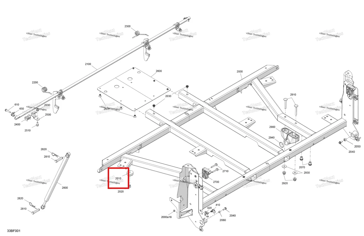 Деталь 708304601 (Резиновый упор Can-Am Commander MAX 1000R EFI XT (2024) (708304601)) на схеме узла 2026 Can-Am Commander MAX - 1000R EFI - XTP - 6CTC - Mineral Gray Satin - 64