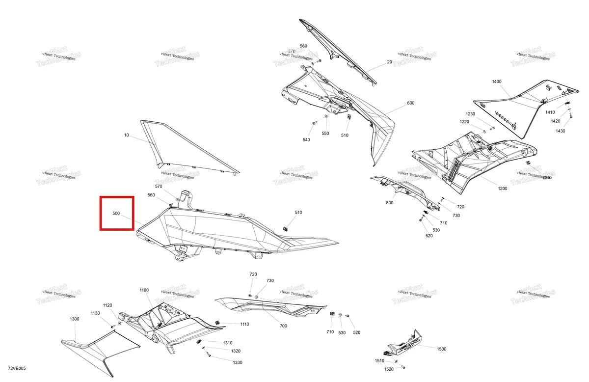 Деталь 708304932 на схеме узла 2025 Can-Am Maverick R - 996NT - X - 8GSK - Legion Red - 77
