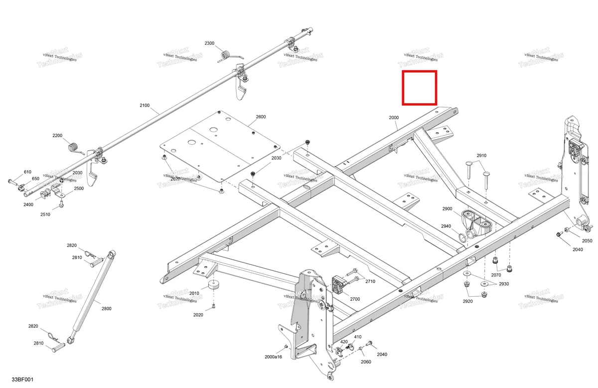 Деталь 708305320 (Правый Torsion пружина Can-Am Commander 1000R EFI XT (2026) (708305320)) на схеме узла 2026 Can-Am Commander - 1000R EFI - DPS - 6PTB - Compass Green - 60