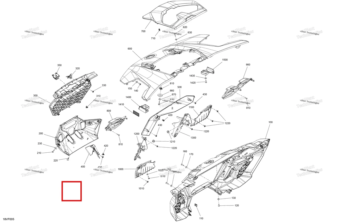 Деталь 708500007 на схеме узла 2026 Can-Am Maverick R - 996NT - X - 8GTA - Legion Red - 77