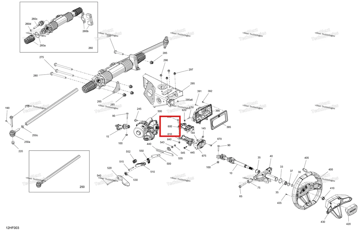 Деталь 709402643 (Верхний блок корпус Can-Am Maverick Turbo RR XRS (2026) (709402643)) на схеме узла 2026 Can-Am Maverick Max - TURBO RR - XDS STD - 7VTT - Timeless Black Metallic - 64