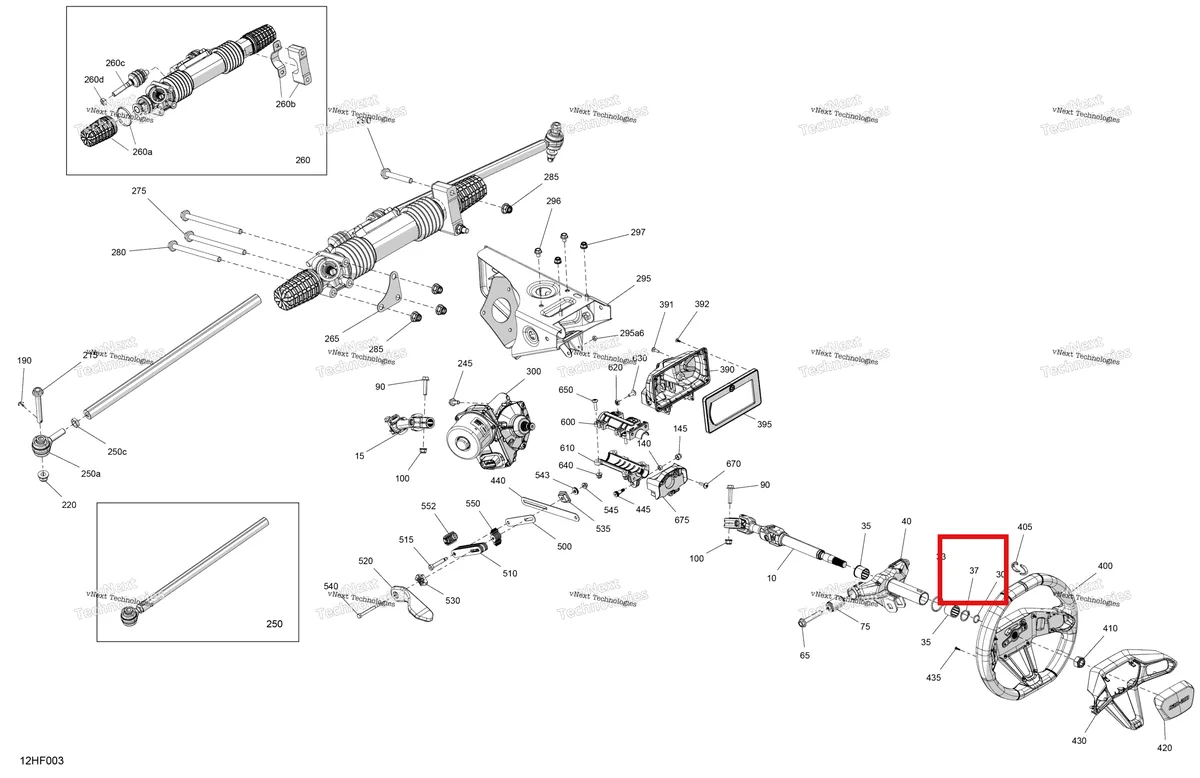Деталь 709402668 (Наружный стопорное кольцо Can-Am Maverick Turbo RR XRS (2026) (709402668)) на схеме узла 2026 Can-Am Maverick Max - TURBO RR - XDS STD - 7VTT - Timeless Black Metallic - 64