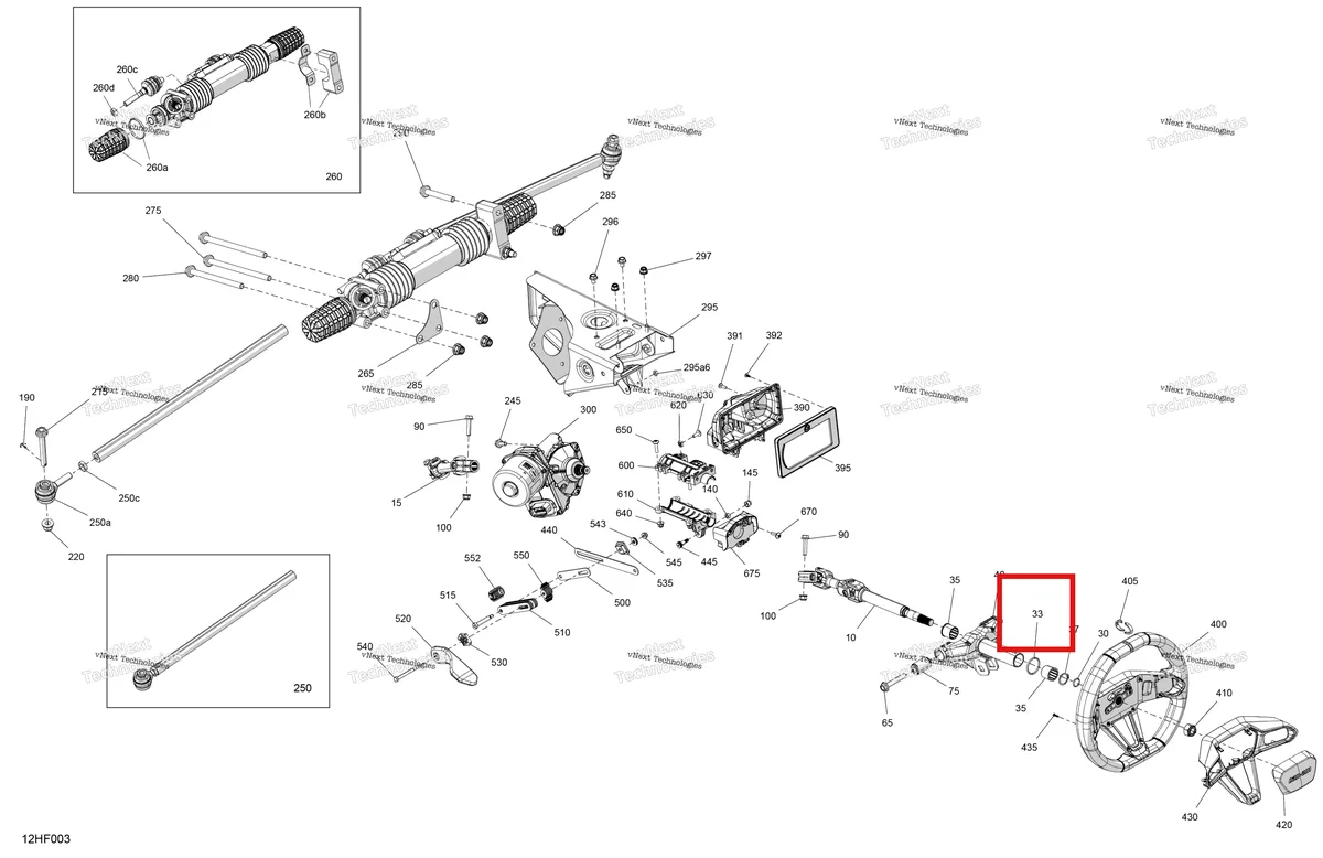 Деталь 709402670 (Уплотнительное кольцо сальник Can-Am Maverick Turbo RR XRS (2026) (709402670)) на схеме узла 2026 Can-Am Maverick Max - TURBO RR - XDS STD - 7VTT - Timeless Black Metallic - 64