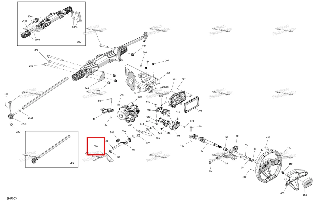 Деталь 709403259 (Защёлка рычаг Can-Am Maverick Turbo RR XRS (2026) (709403259)) на схеме узла 2026 Can-Am Maverick Max - TURBO RR - XDS STD - 7VTT - Timeless Black Metallic - 64