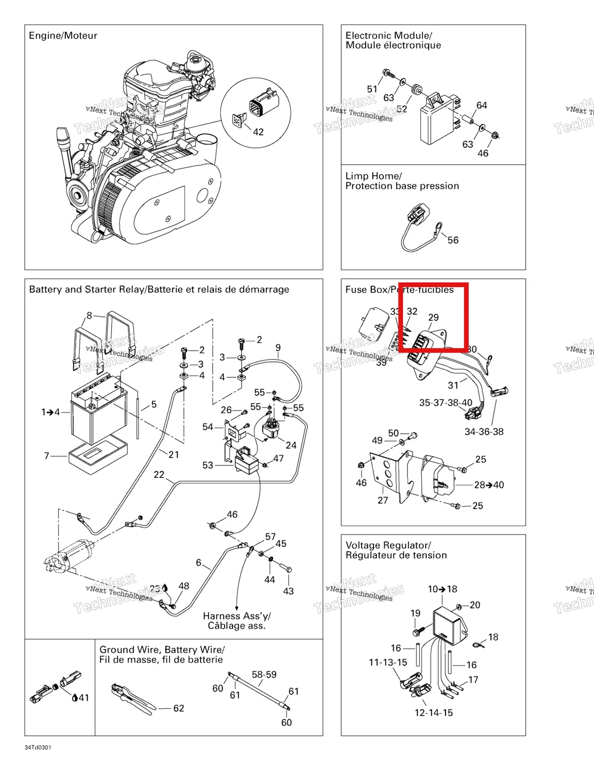 Деталь 710000213 на схеме узла 2003 Can-Am Quest 500 Battery And Electrical Accessories