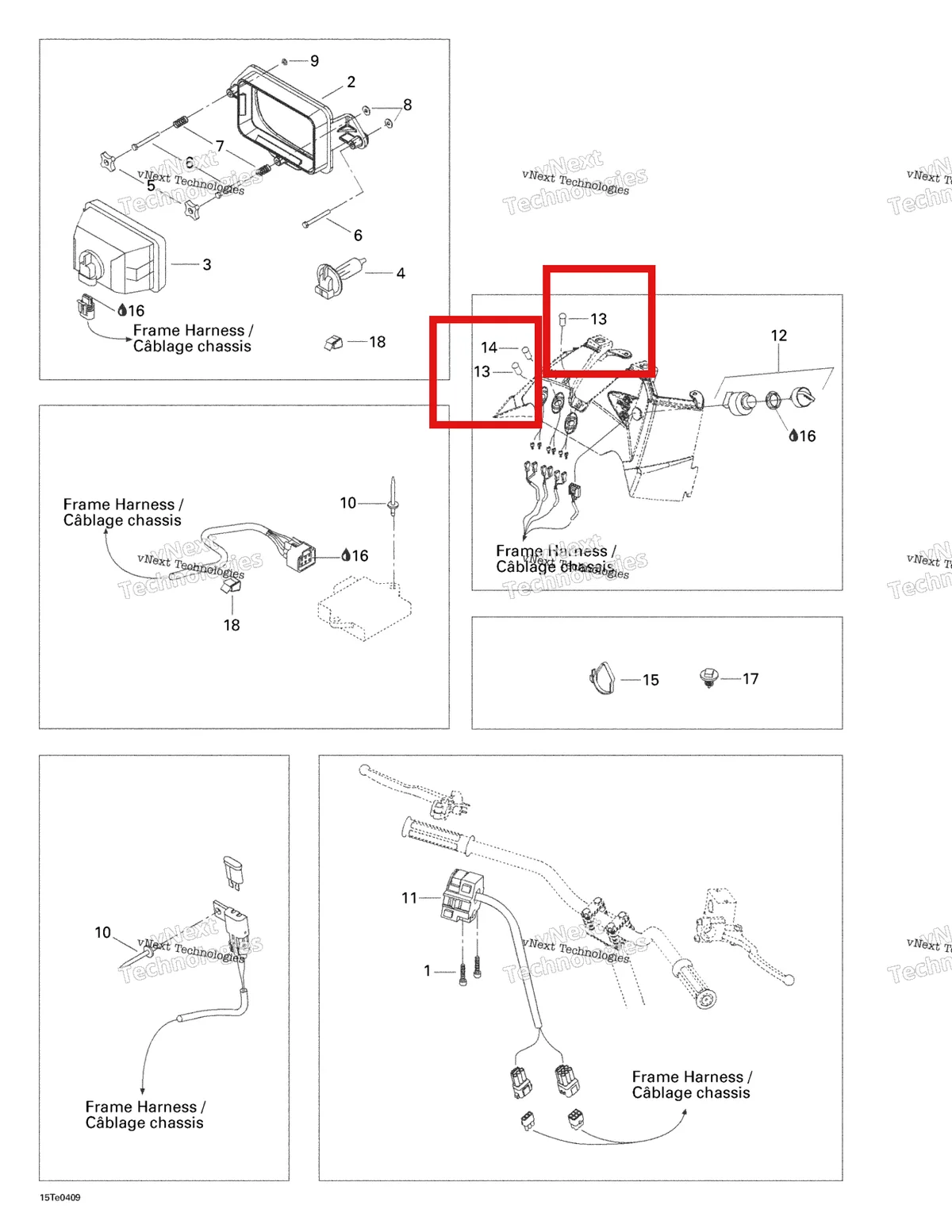Деталь 710000239 на схеме узла 2004 Can-Am Rally 175 Electrical Accessories