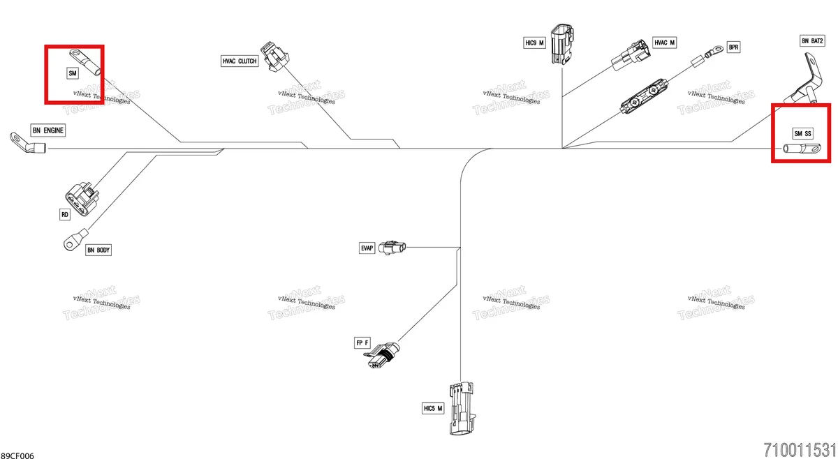 Деталь 710000530 (Открытый корпус Can-Am Commander 1000R EFI DPS (2022) (710000530)) на схеме узла 2026 Can-Am Defender PRO - HD10 - LTD CAB - 9HTA - Dusty Navy Satin - 65
