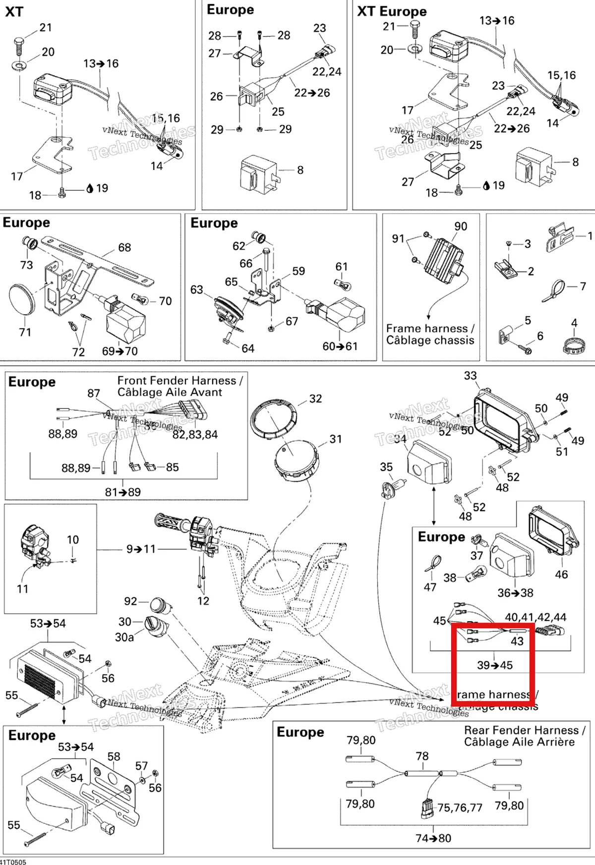 Деталь 710000763 на схеме узла 2005 Can-Am Outlander 330/400 STD 2 X 4 Electrical Accessories