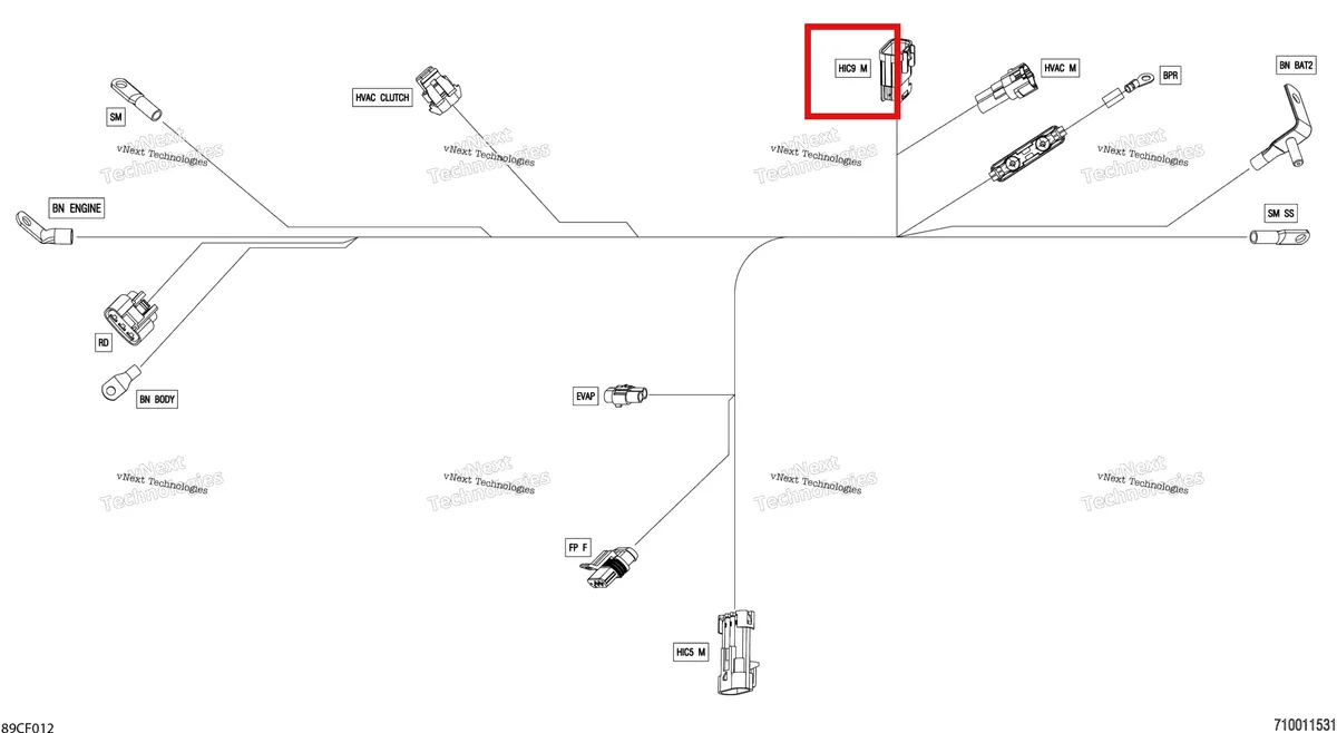 Деталь 710001929 (Кожух) на схеме узла 2026 Can-Am Defender MAX - HD10 - DPSCAB - 8ATE - Compass Green - 65