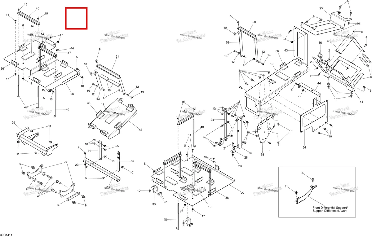 Деталь 710002809 на схеме узла STD, XT, LSV Frame