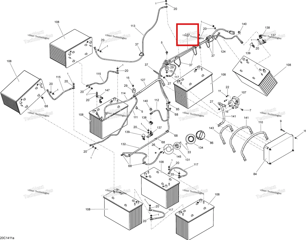 Деталь 710003251 на схеме узла Electrical System Batteries