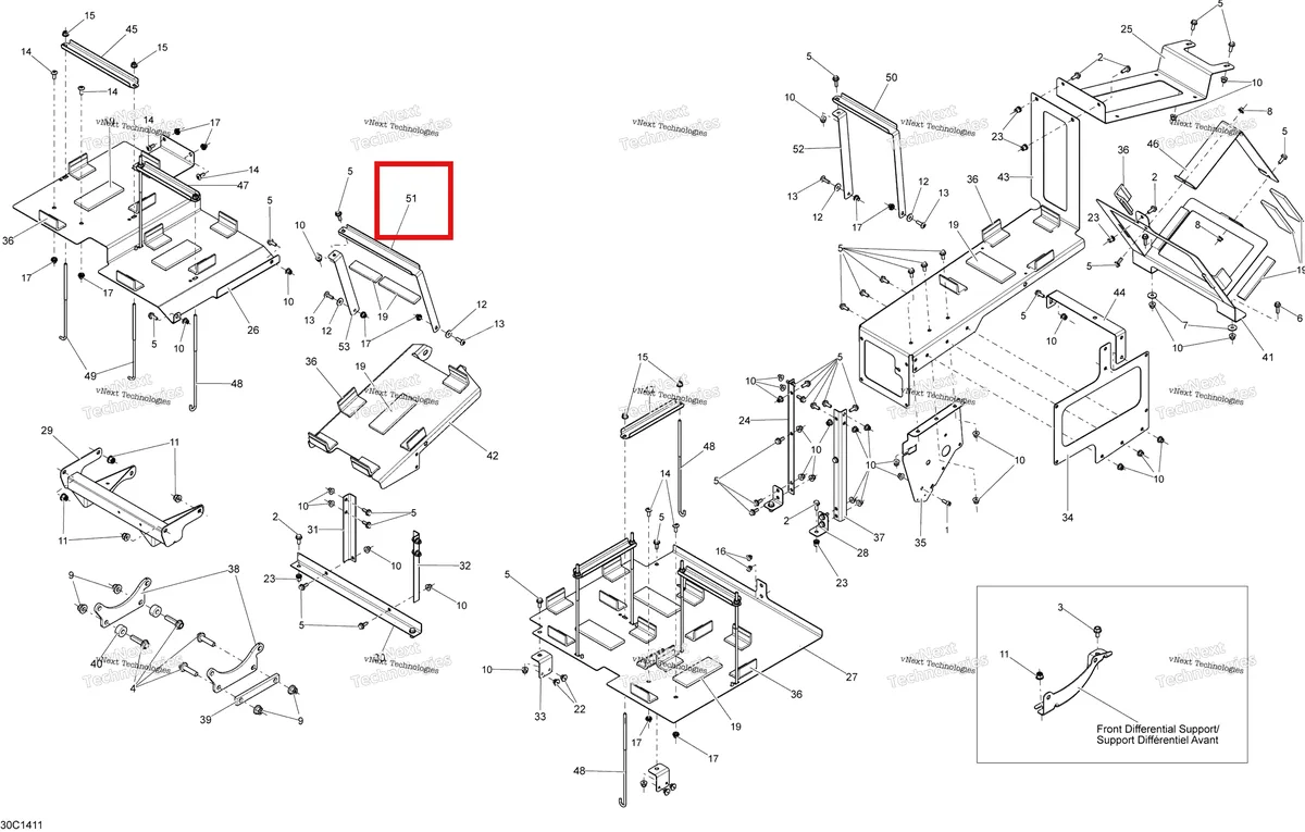 Деталь 710003787 на схеме узла Frame